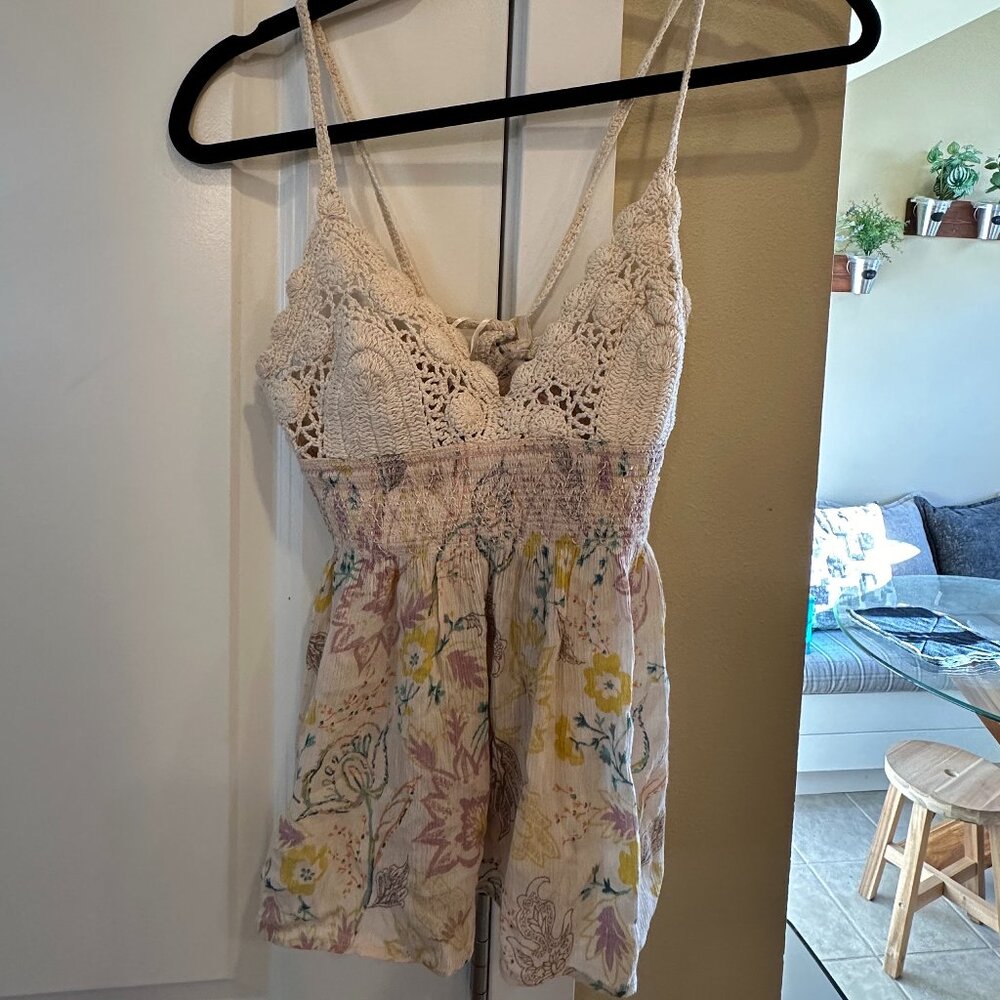 Free People Crochet Top